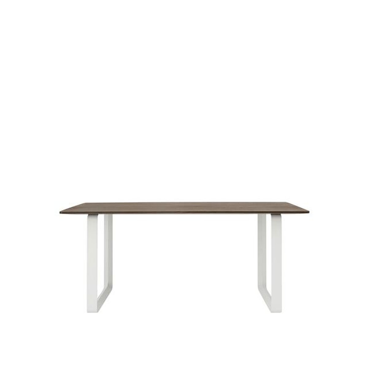 70/70 Dining Table 170x85 Smoked Oak/ White