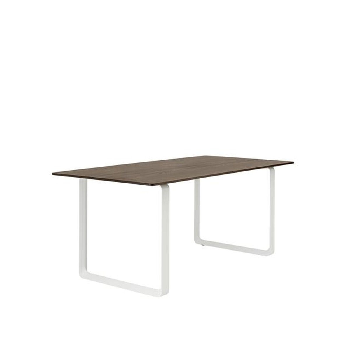 70/70 Dining Table 170x85 Smoked Oak/ White