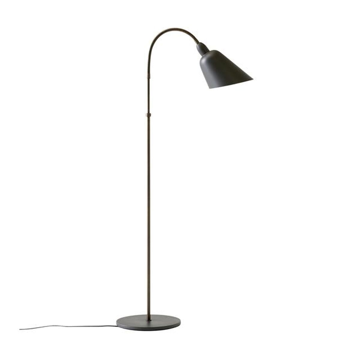 Bellevue AJ7 Floor Lamp Anniversary Edition Stone Grey/Bronzed Brass