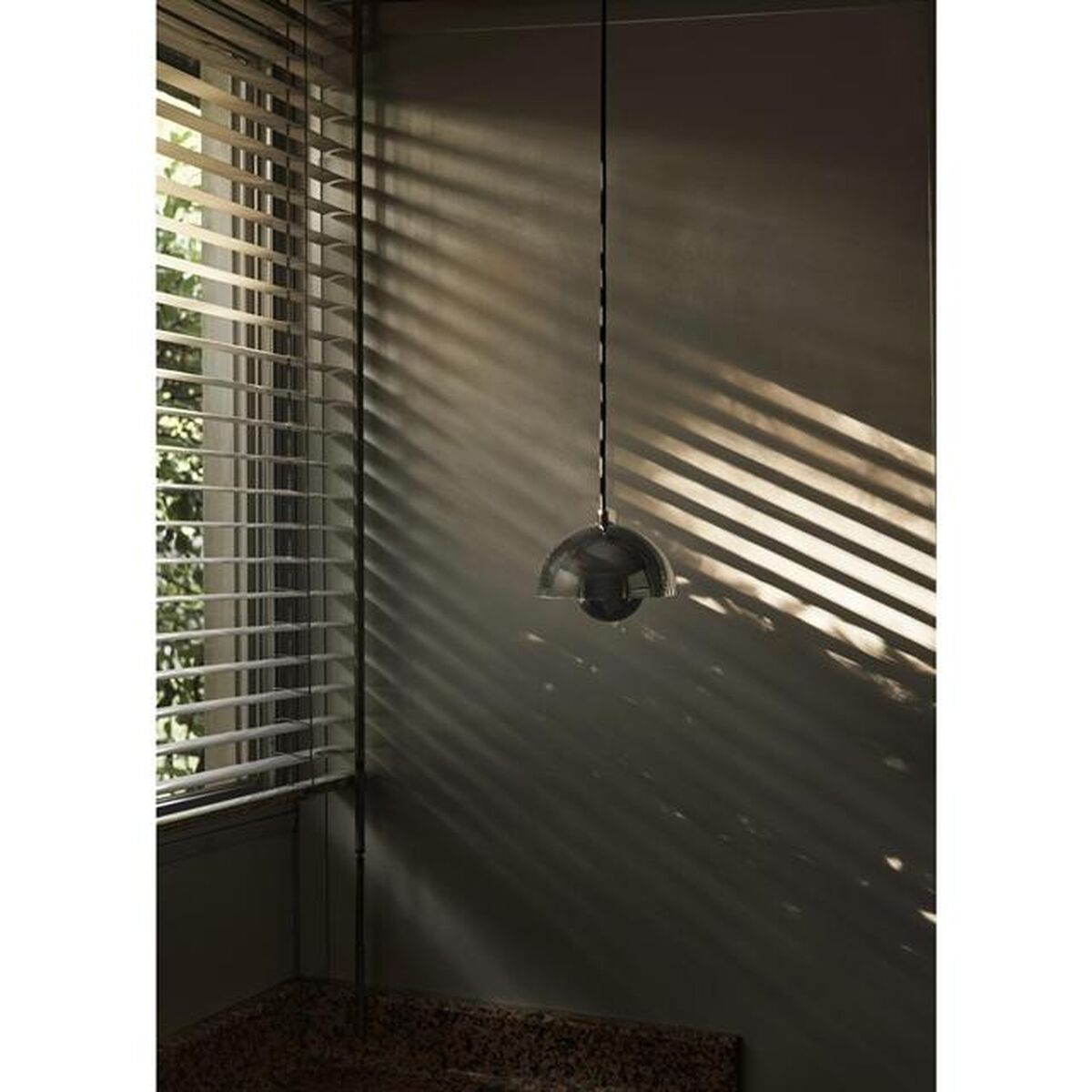 Flowerpot VP10 Pendant Chrome